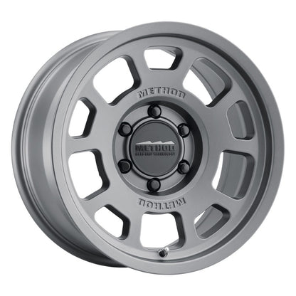 Method MR705 17x8.5 Titanium Wheel with Bead Grip Technology and 6x5.5 Bolt Pattern