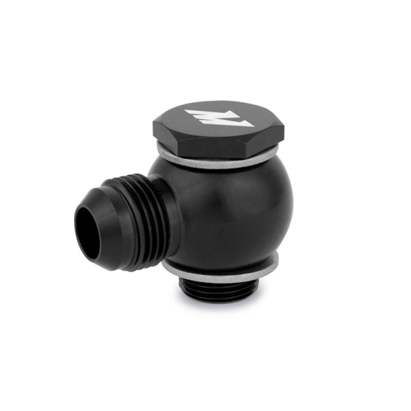 Mishimoto M20 x -10AN Black Banjo Fitting with Bolt - Universal Automotive Fitting for Fluid Systems