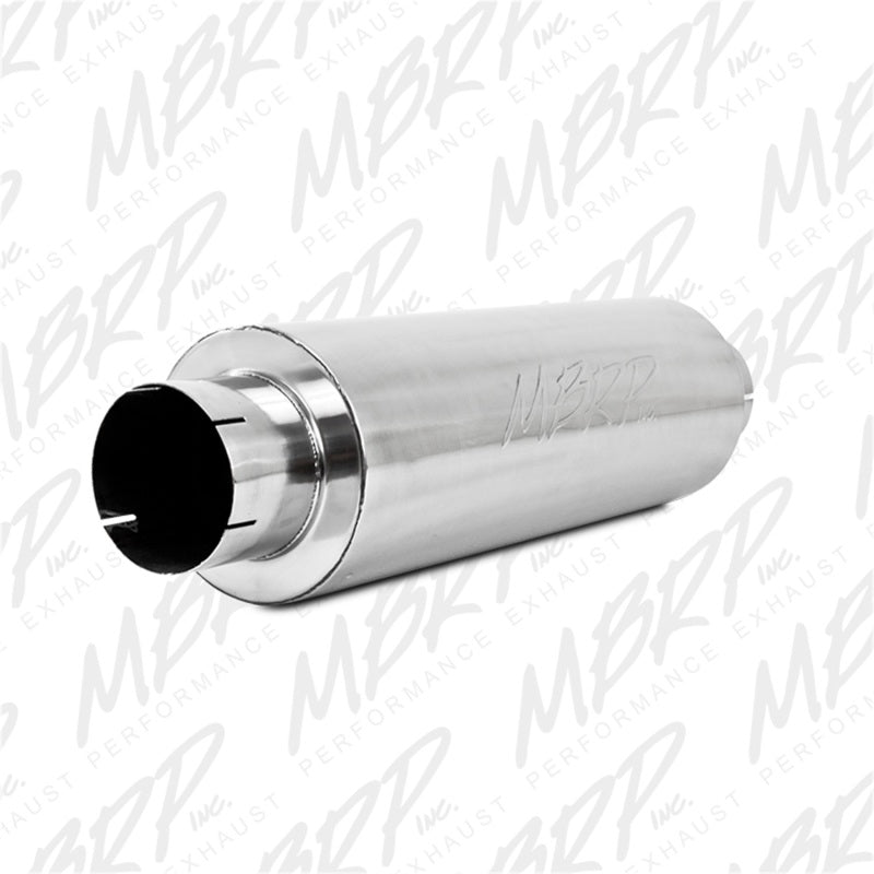 MBRP Universal Quiet Tone Diesel Muffler with 5-inch Inlet/Outlet and 8-inch Diameter Body
