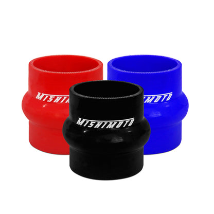 Mishimoto 2.5-inch Black Silicone Hump Hose Coupler for Intake and Intercooler Piping