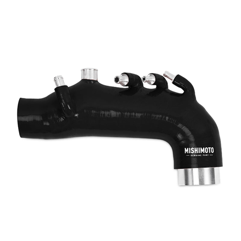 Mishimoto Silicone Induction Hose for 2008-2014 Subaru WRX - Black, Part Number MMHOSE-SUB-08IHBK