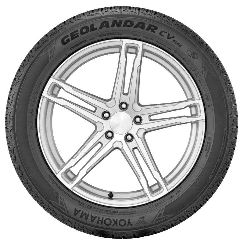 Yokohama Geolandar CV G058 Tire - 225/55R19 99V Touring All-Season Performance