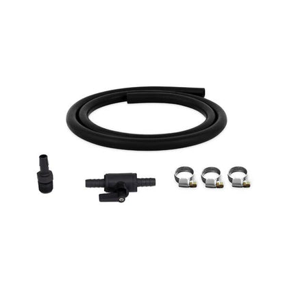 Mishimoto Compact Baffled Oil Catch Can Petcock Drain Kit – Easy Drainage Solution for Mishimoto 2-Port and 3-Port Catch Cans