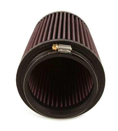 K&N Engineering Universal Rubber Air Filter - 4 Inch Flange, 5 3/8 Inch Base, 4 3/8 Inch Top, 7 Inch Height