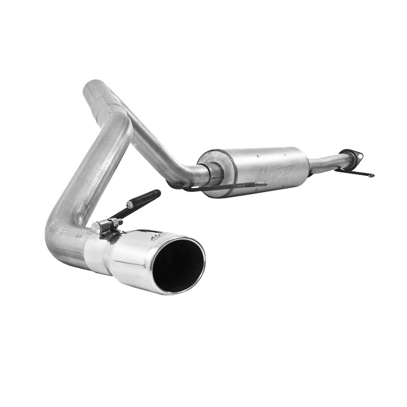 MBRP Armor Lite Series Cat Back Exhaust System for Toyota FJ Cruiser 2007-2014 – Single Rear Exit, 2.5 Inch Diameter with 3.75 Inch Oval Tip