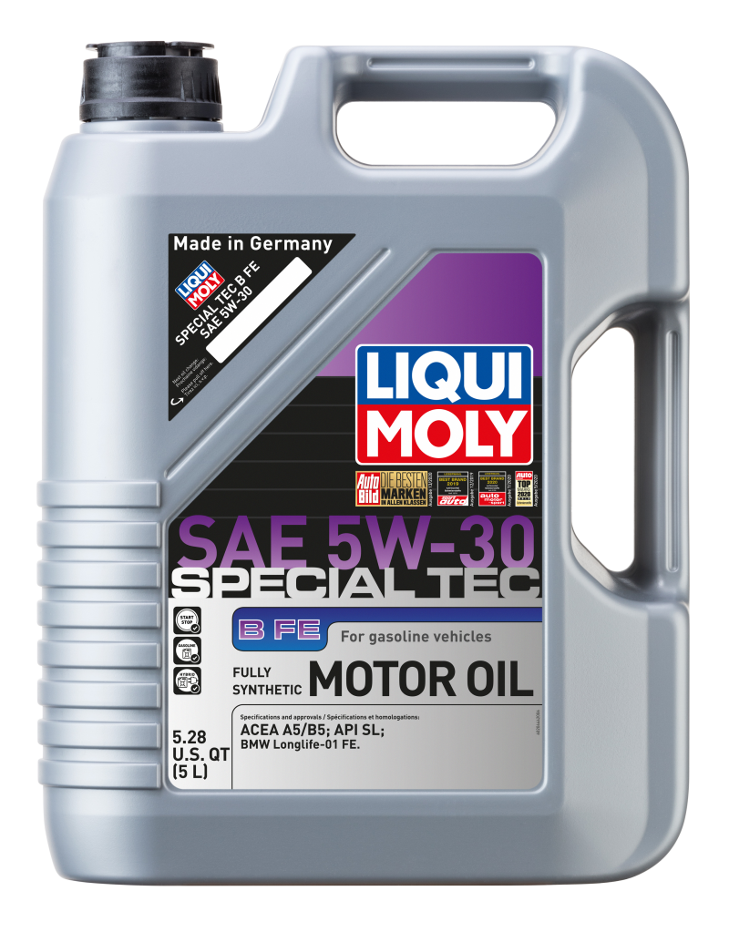 LIQUI MOLY 5L Special Tec B FE Motor Oil SAE 5W30 for BMW Gasoline Engines