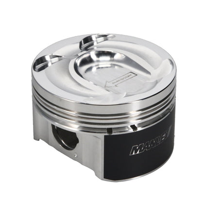 Manley Performance Ford 2.0L EcoBoost 87.5mm Standard Bore Dish Piston Set - Part #636000C-4
