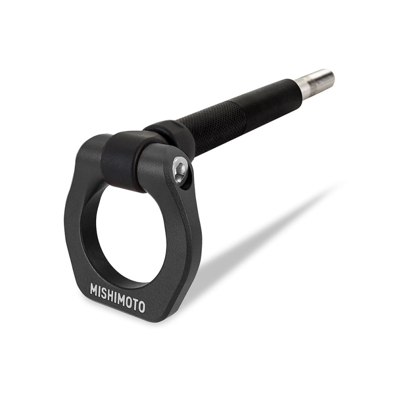 Mishimoto Part Number MMTH-WRX-22BK High-Strength Tow Hook for 2022+ Subaru WRX and 2018+ Crosstrek in Black