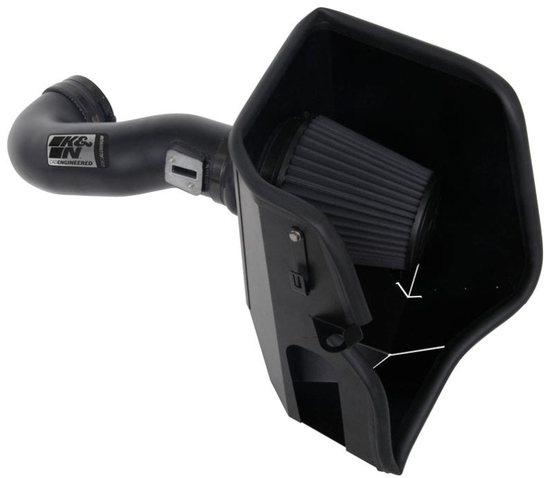 K&N Engineering 71-3110 Performance Intake Kit for 2019 Chevrolet Silverado 1500 5.3L V8