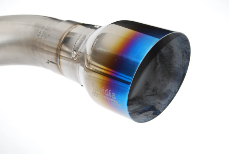 Invidia Gemini 70mm Cat Back Exhaust System for 2022+ Nissan Z with Single Layer Titanium Tips