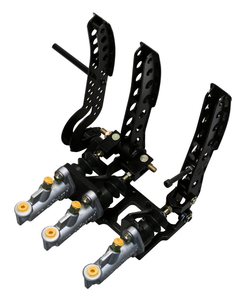 Wilwood Part 340-12410 Floor Mount Brake, Clutch & Throttle Pedal Assembly