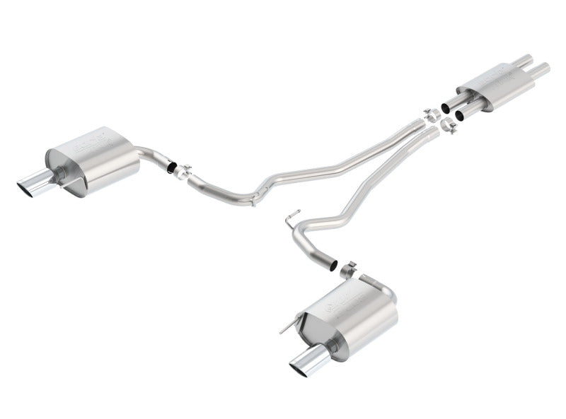Borla ATAK Cat Back Exhaust System for 2015-2017 Ford Mustang 3.7L V6 – Aggressive Sound and Performance