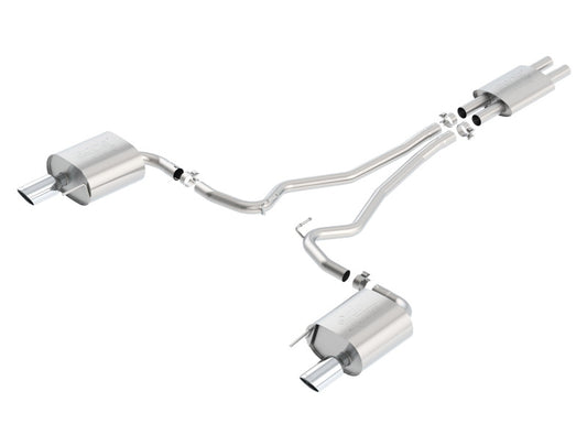 Borla ATAK Cat Back Exhaust System for 2015-2017 Ford Mustang 3.7L V6 – Aggressive Sound and Performance