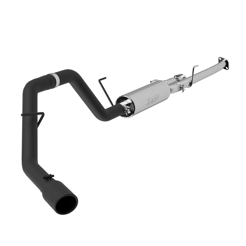 MBRP Armor BLK Series 3-inch Cat Back Exhaust System for Toyota Tundra 2009-2014 with Black Coated Finish
