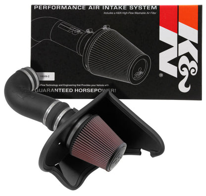 K&N Engineering 63-3092 AirCharger Performance Intake for 2016-2024 Chevrolet Camaro SS V8-6.2L