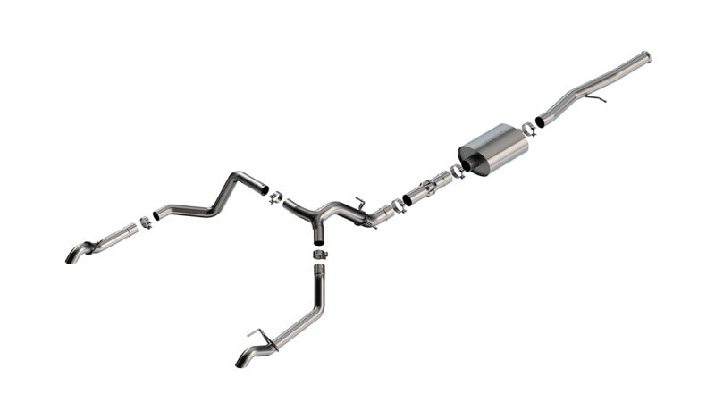 Borla 22-23 Chevrolet Silverado 1500 ZR2 & AT4X 6.2L CC SB 147.5in WB ATAK Cat-Back Exhaust System