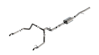 Borla 22-23 Chevrolet Silverado 1500 ZR2 & AT4X 6.2L CC SB 147.5in WB ATAK Cat-Back Exhaust System