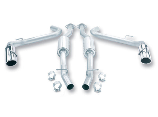 Borla Performance Industries S-Type Cat-Back Exhaust System for 1999-2004 Ford Mustang Cobra with 4.6L V8 Supercharged Engine