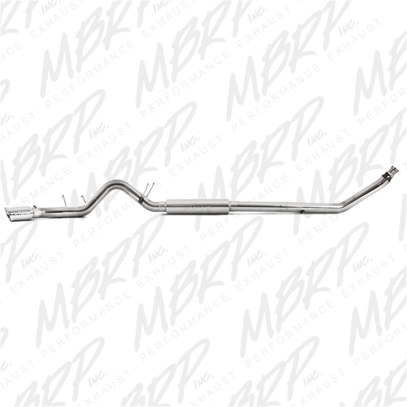MBRP Armor Pro Series Turbo Back Exhaust System for Dodge Ram 2500 and 3500 – 4 Inch Single Side Exit with 5 Inch Tip