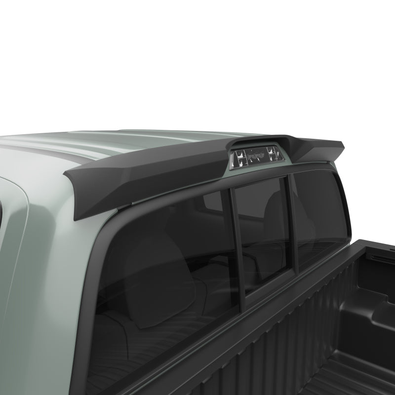EGR 985089 Matte Black Rear Cab Spoiler for Toyota Tacoma (2016-2023)