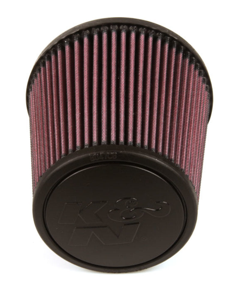 K&N Engineering Universal Round Tapered Rubber Air Filter - 6-inch Base OD, 3-inch Flange ID, 6-inch Height