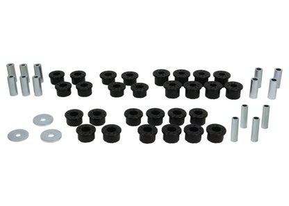 Whiteline Rear Control Arm Bushing Kit for Mazda Miata (NA/NB Chassis) - Part WEK099