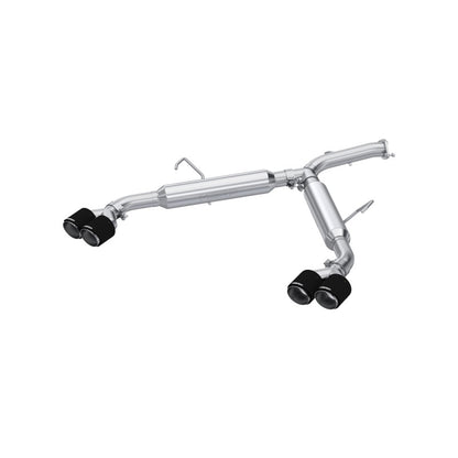 MBRP Armor Pro Series Axle-Back Exhaust System for Kia Forte GT 2022-2024 with Quad Carbon Fiber Tips