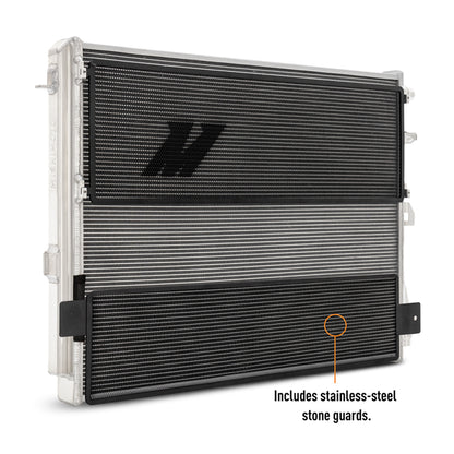 Mishimoto 2021+ BMW G8X M2/M3/M4 Performance Aluminum Heat Exchanger with Steel Rock Guards