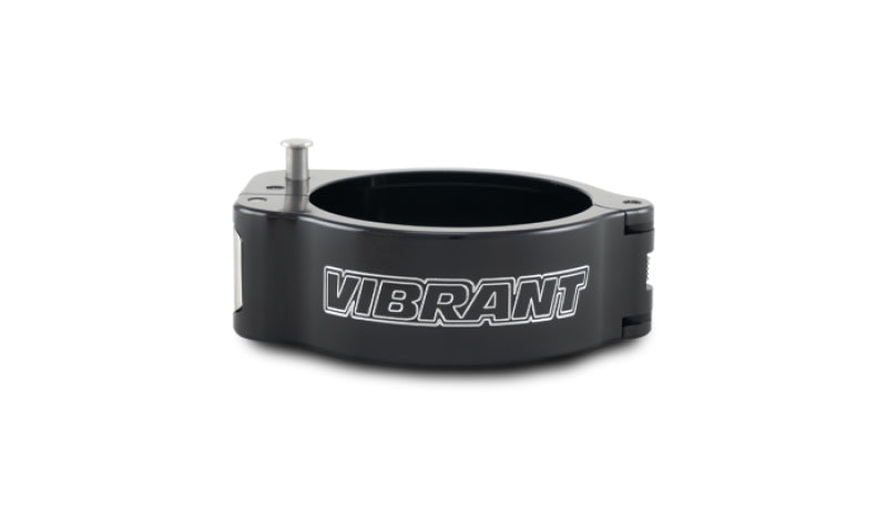 Vibrant 2-inch O.D. Aluminum HD Clamp with Integrated Pinless Lock – Anodized Black