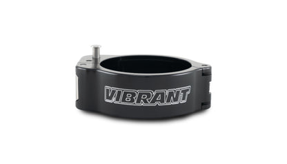 Vibrant 2-inch O.D. Aluminum HD Clamp with Integrated Pinless Lock – Anodized Black
