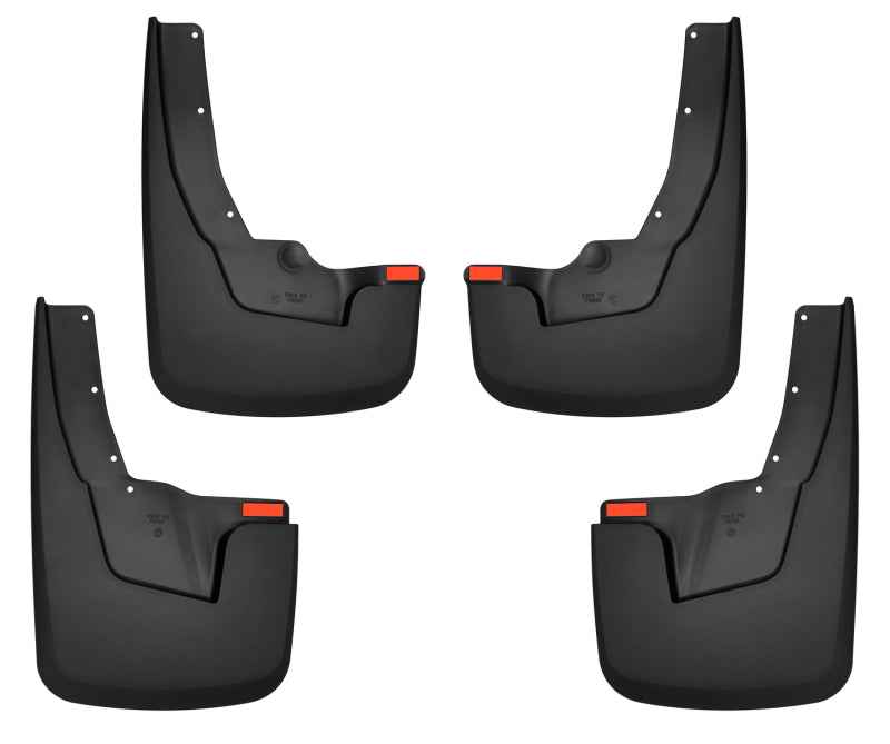 Husky Liners 19-22 RAM 1500 w/ OEM Fender Flares Custom-Molded Front & Rear Mud Guards