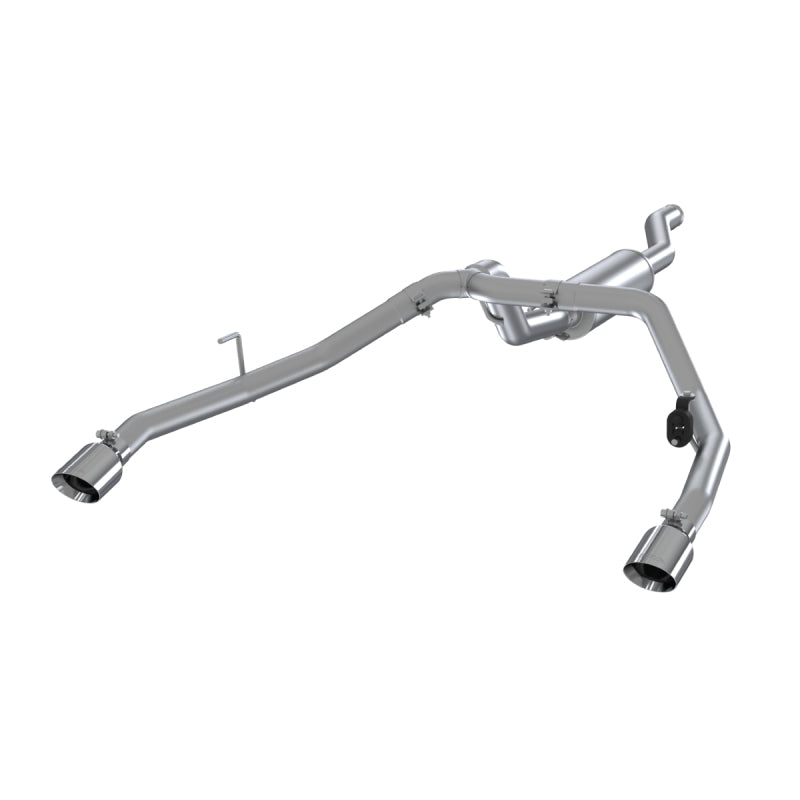 MBRP Armor Lite Series 2020-2021 Jeep Gladiator 3.6L Dual Rear Exit Cat Back Exhaust System