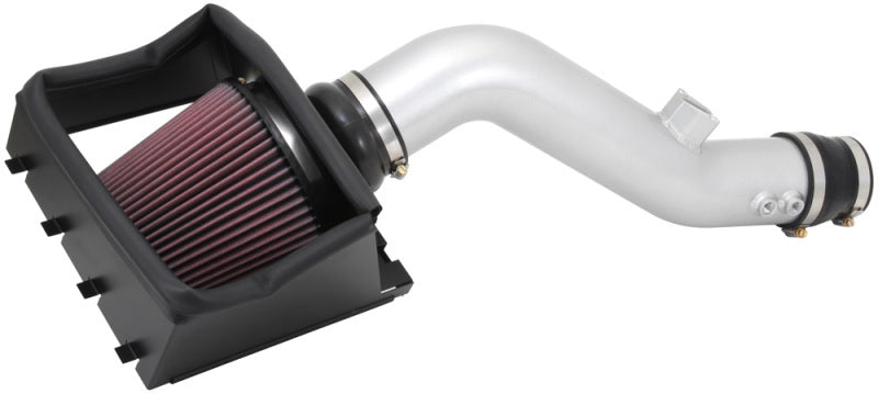 K&N Engineering 77-2585KS Cold Air Intake System for 2012-2014 Ford F-150 3.7L V6 with High-Flow Reusable Filter