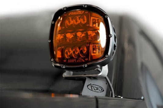 Addictive Desert Designs Ditch Light Brackets for 2015-2020 Ford F-150 and Raptor — Black Powder Coated Steel Mounts