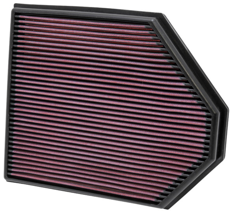 K&N Replacement Air Filter for 2011-2015 BMW X3 and X4 3.0L L6 by K&N Engineering Part 33-2465