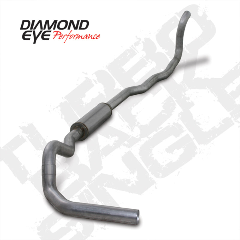 Diamond Eye Performance 4-inch Turbo Back Exhaust System Kit for 1989-1993 Dodge 5.9L Cummins 2500/3500