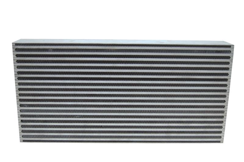 Vibrant Vertical Flow Intercooler Core 12 in W x 12 in H x 3.5 in Thick for High-Performance Applications