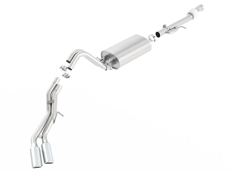 Borla Touring Cat-Back Exhaust System for 2015-2020 Cadillac Escalade ESV and GMC Yukon Denali XL 6.2L V8