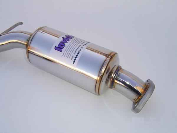 Invidia 06-08 Honda Fit 50mm (101mm tip) Cat-back Exhaust