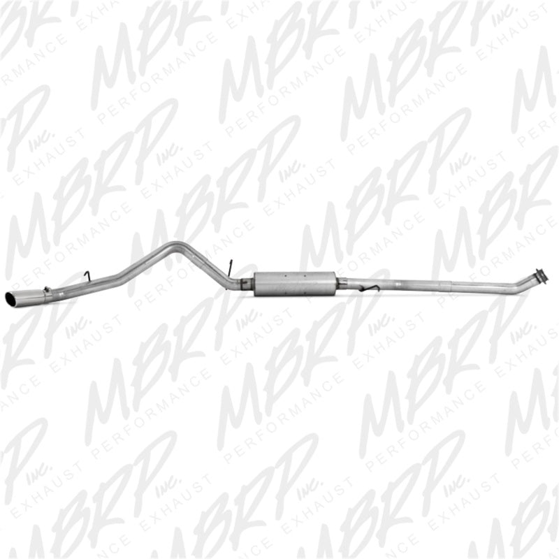 MBRP S5014AL Aluminum Cat Back Exhaust System for Chevrolet and GMC 1500 Trucks