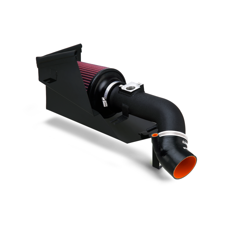 Mishimoto 2006-2011 Honda Civic Si Performance Air Intake with Heat Shield - Wrinkle Black