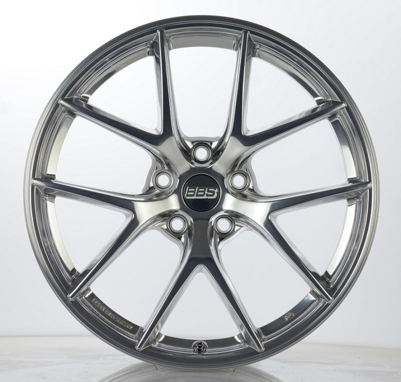 BBS CI-R 19x9 Inch 5x120 Bolt Pattern Polished Wheel with ET44 Offset and 82mm Hub Bore