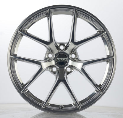 BBS CI-R 19x9 Inch 5x120 Bolt Pattern Polished Wheel with ET44 Offset and 82mm Hub Bore