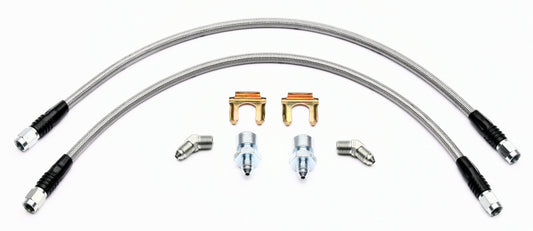 Wilwood Flexline Kit for Front Brake System on 2005-Current C6 Corvette with SL4, SL6, or W4/6A Calipers