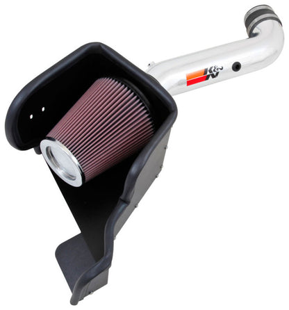 K&N Engineering 77-1571KP High Flow Performance Cold Air Intake Kit for 2013 Dodge Ram 1500 with V8-4.7L