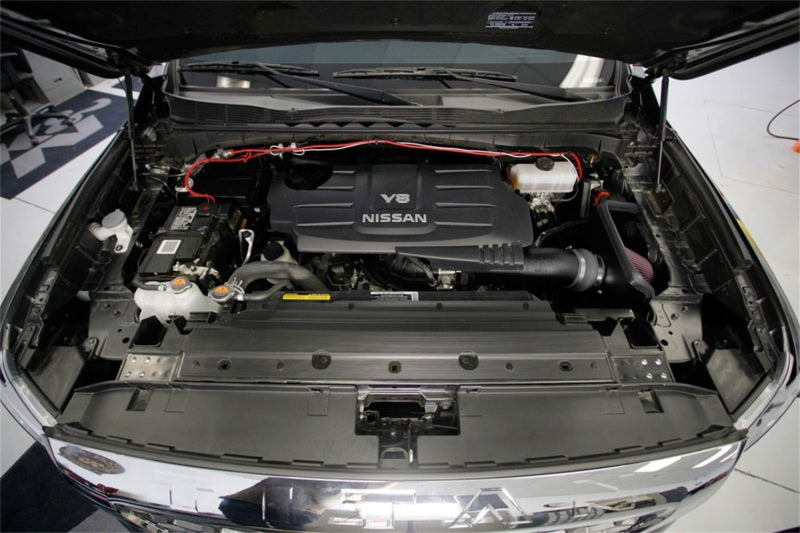 K&N 2017 Nissan Titan V8-5.6L F/I AirCharger Performance Intake System