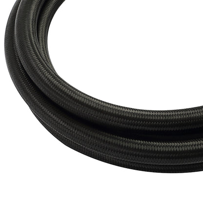 Mishimoto 6Ft Stainless Steel Braided Hose with -10AN Fittings - Black