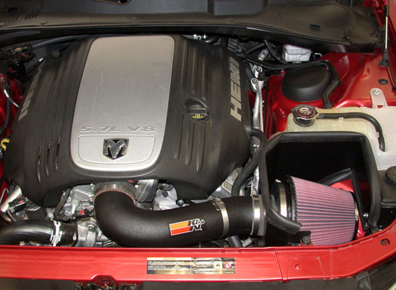 K&N Engineering Part 57-1542 High-Flow Cold Air Intake System for Dodge Magnum, Charger, Challenger, and Chrysler 300C