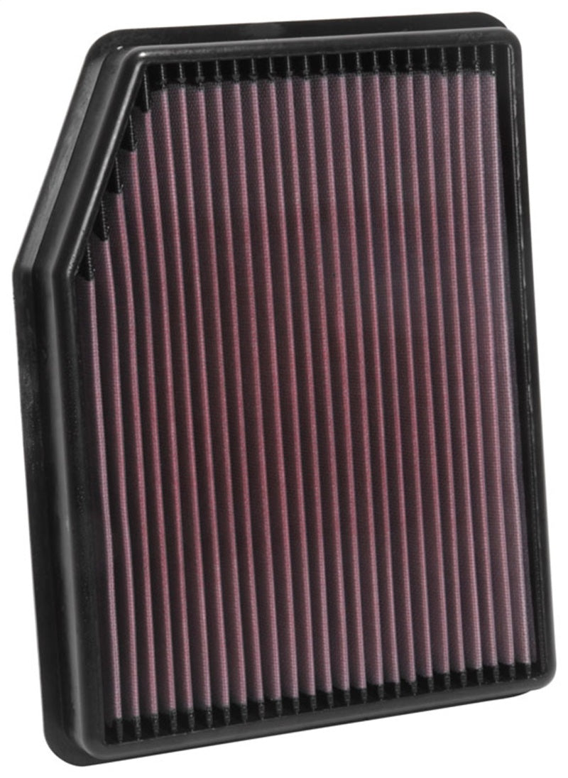 K&N Engineering 33-5083 High-Flow Reusable Air Filter for 2019 Chevrolet Silverado 1500 V8-5.3L