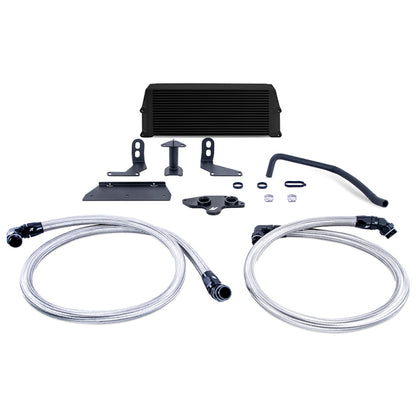 Mishimoto 2011-2019 Ford 6.7L Powerstroke Performance Oil Cooler Kit - Black